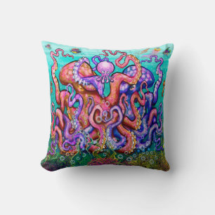 Coussin Oreille à lancer Octopi Parenti