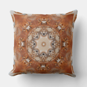 Coussin Oreille de Boho Mandala Gris Dusty Peach Thers
