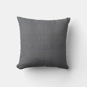 Coussin Oreille gris bleu Vintage