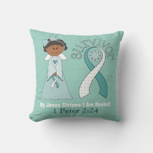 Coussin **Oreiller à lancer de cancer du col de l'utérus