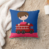 Coussin ^Oreiller à lancer en polyester pour enfants 16 po (Couverture)
