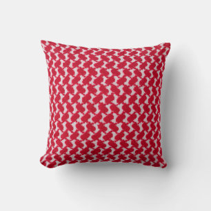 Coussin Oriental, bedouin comme arrière - plan. Keffiyah a