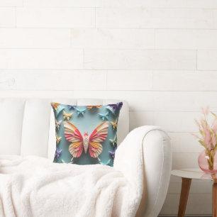 Coussin Origami papillon