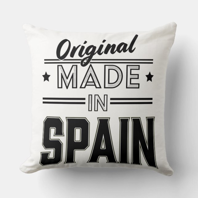 Coussin Original fabriqué en Espagne (Recto)