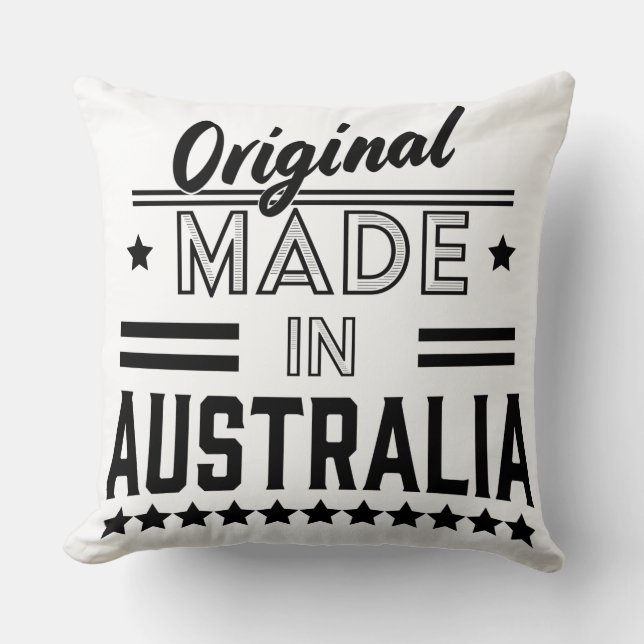 Coussin Original made in Australia (Recto)