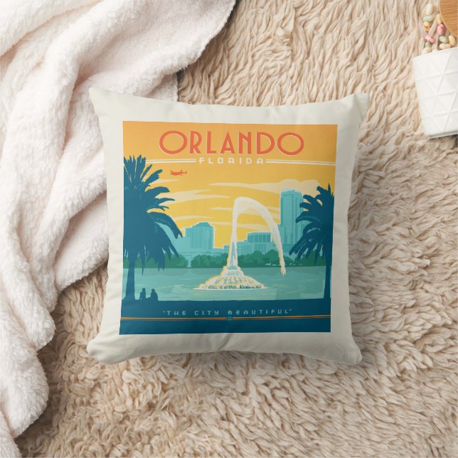 Coussin Orlando Floride (Couverture)