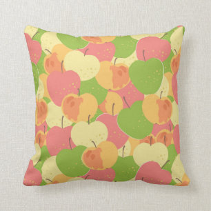 Coussin Ornement avec des pommes
