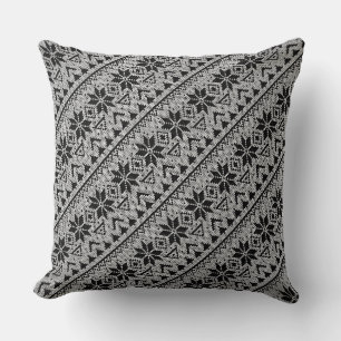Coussin ornement de Noël nordique hiver scandinave norvégi