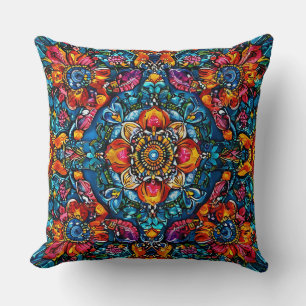 Coussin Ornement floral