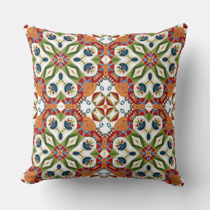 Coussin ornement oriental arabe ethnique vintage