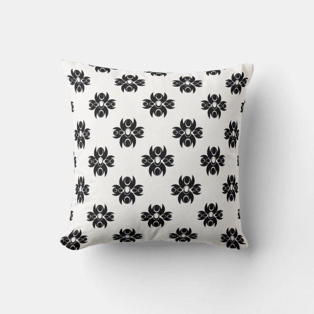 Coussin Ornement sans couture motif abstrait, arabesque, a (Recto)