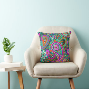 Coussin Ornements Paisley / Motif 2