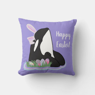 Coussin Orque Baleine Tueuse de Pâques