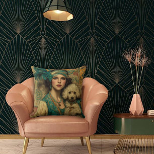 Coussin Osez être Déco dans le style Flapper
