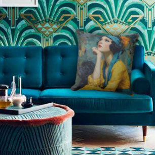 Coussin Osez la déco dans le style Flapper