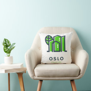 Coussin Oslo Norvège Europe Durable Ville verte