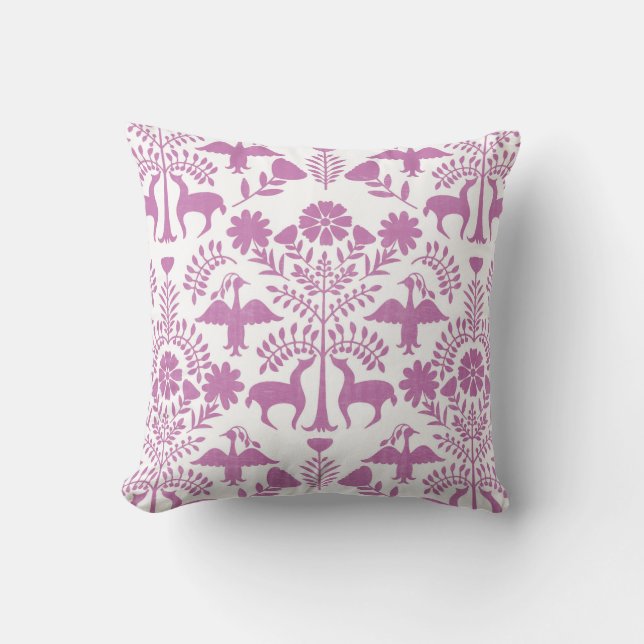 Coussin Otomi, Améthyste (Recto)