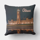 Coussin Ottawa Canada Ontario colline du Parlement (Verso)
