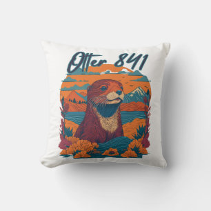 Coussin Otter 841 Otter My Way California Sea Otte