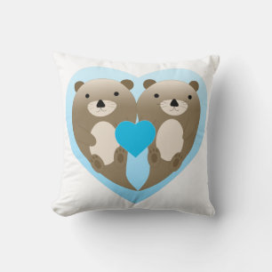 Coussin Otter Love