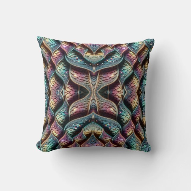 Coussin Où est la sirène (Recto)