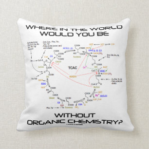 Coussin Où seriez-vous de la chimie organique ?