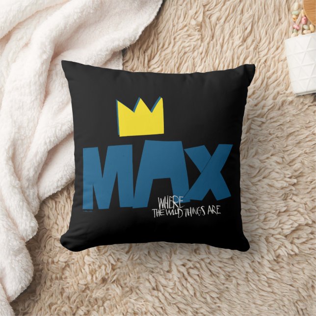 Coussin Où sont les choses sauvages | Max et Couronne (Couverture)