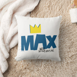 Coussin Où sont les monstres ?   Max et la Couronne
