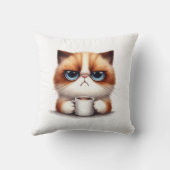Coussin Ouais...nah...Pas aujourd'hui (Verso)