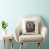 Coussin Oubliez les bonbons, donnez-moi simplement un chat (Chaise)