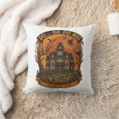Coussin Oubliez les bonbons, donnez-moi simplement un fant (Couverture)