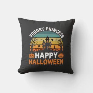 Coussin Oubliez Princesse Joyeux Halloween Maison Hantée D