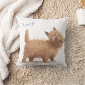 Coussin  Ouf ! Cushion - Chien écossais / Cairn Terrier (Couverture)