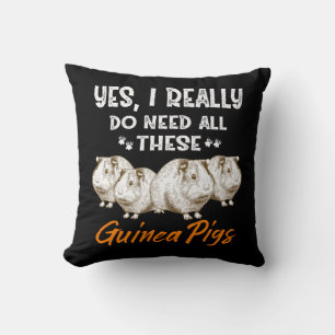 Coussin Oui, J'Ai Vraiment Besoin De Tous Ces Cochons De G