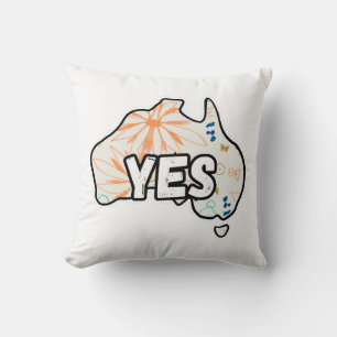 Coussin Oui Votez Pour La Voix Déclaration Uluru Au Parlem