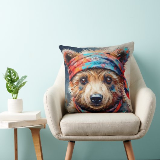 Coussin Ours (Chaise)