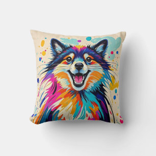 Coussin ours Abstrait mignon drôle joyeux animal art
