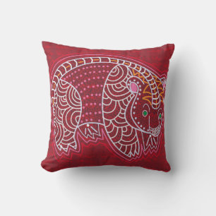 Coussin Ours autochtone
