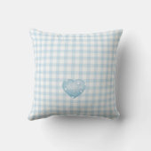 Coussin Ours bleu Teddy dans l'avion (Verso)