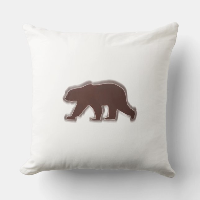 Coussin Ours Brown (Recto)