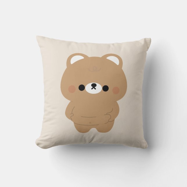 Coussin Ours Brown Chonky (Recto)