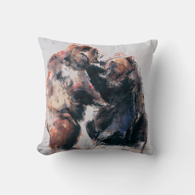 Coussin Ours Brown européens 2001 (Recto)