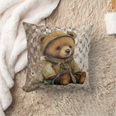 Coussin Ours Brown vintage (Couverture)