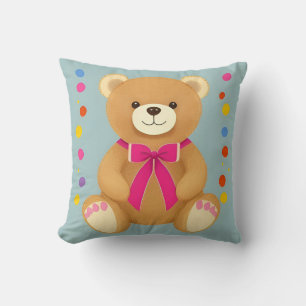 Coussin Ours caricature mignon
