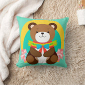 Coussin Ours caricature mignon (Couverture)