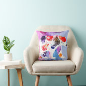 Coussin Ours céleste avec un sourire (Chaise)