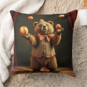 Coussin Ours de cirque Jeu d'oreille (Couverture)