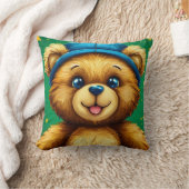 Coussin Ours de dessin animé (Couverture)