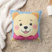 Coussin Ours de dessin animé mignon (Couverture)