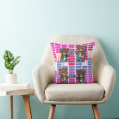 Coussin Ours de musicien Création de musique (Chaise)